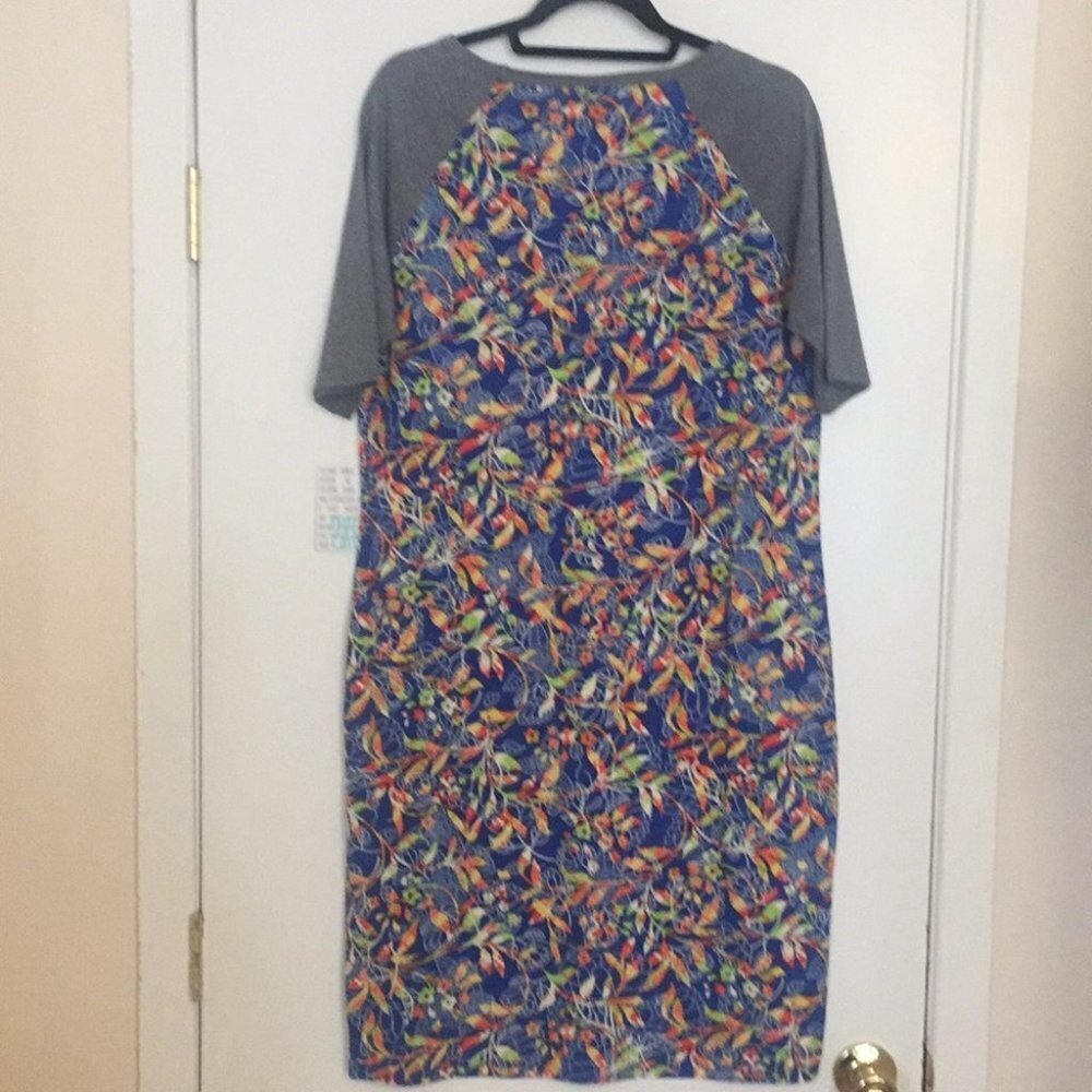 2XL LuLaRoe Julia Dress DD22 1555 - Picture 3 of 5